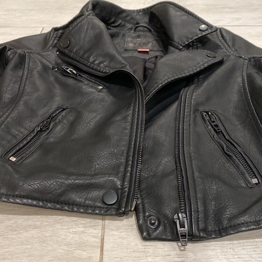 Kids blanknyc leather jacket